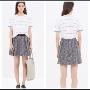 Madewell tweed mini size 2